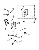 Lower oven control section