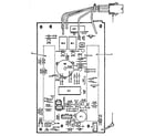 Kenmore 9117878311 power and control circuit board no. 12338 diagram