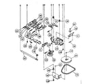 LXI 30491855-250 cassette mechanism diagram