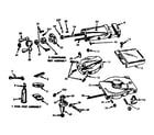 Craftsman 10121400 tool post and compound rest assembly diagram