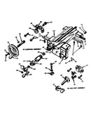 Carriage and half nut assembly