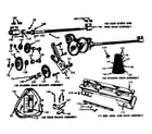 Craftsman 10121400 gear assembly diagram