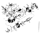 Craftsman 90123180 motor assembly diagram
