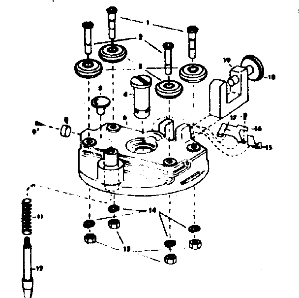 Rollerhead assembly