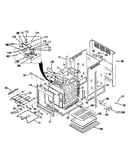 Body (single ovens) 850.4238310, 4238390, 4258310, 4258390