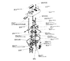 Kenmore 83628 internal replacement parts diagram