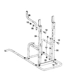 Barbell support