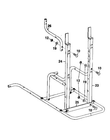Barbell support