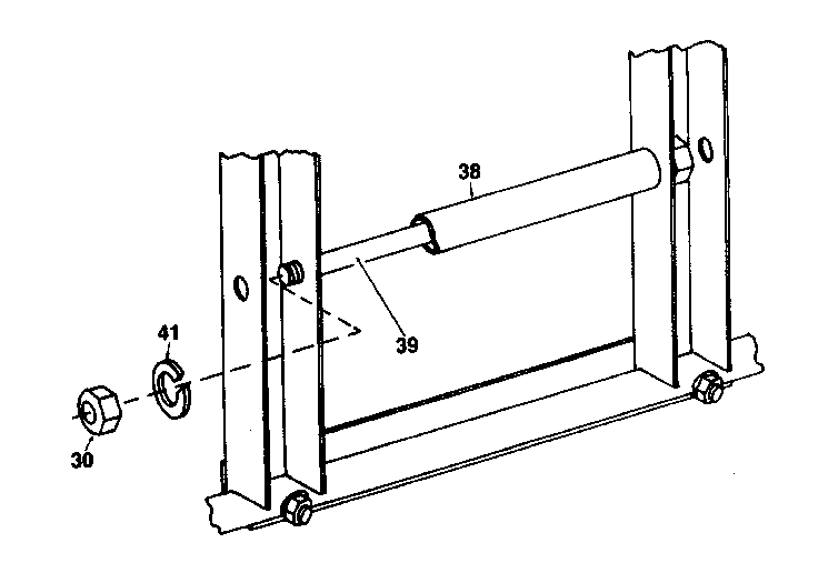 Spacer tube assembly
