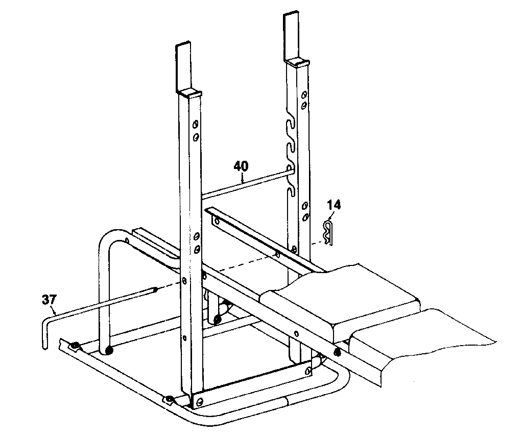 Incline adjustment assembly