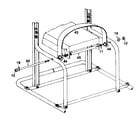 Lifestyler 37415669 foot strap assembly diagram