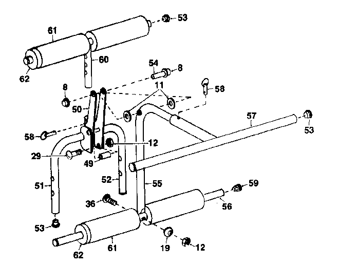Leg lift assembly