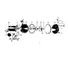Craftsman 390251101 motor assembly diagram