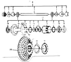 Sears 502471440 12 speed rear hub diagram
