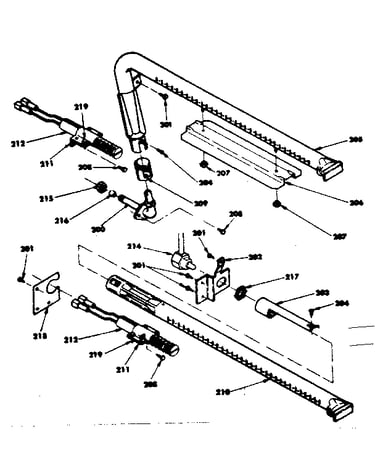 Oven burners