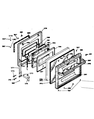 Door assembly (for model 628.3538550)