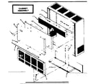 Kenmore 867758030 cabinet assembly diagram