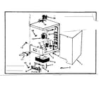 Kenmore 867764332 functional replacement parts diagram