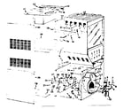 Kenmore 867762141 functional replacement parts diagram