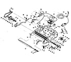 Sears 16153772 chassis and power mechanism diagram