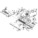 Sears 16153772 chassis and power mechanism diagram