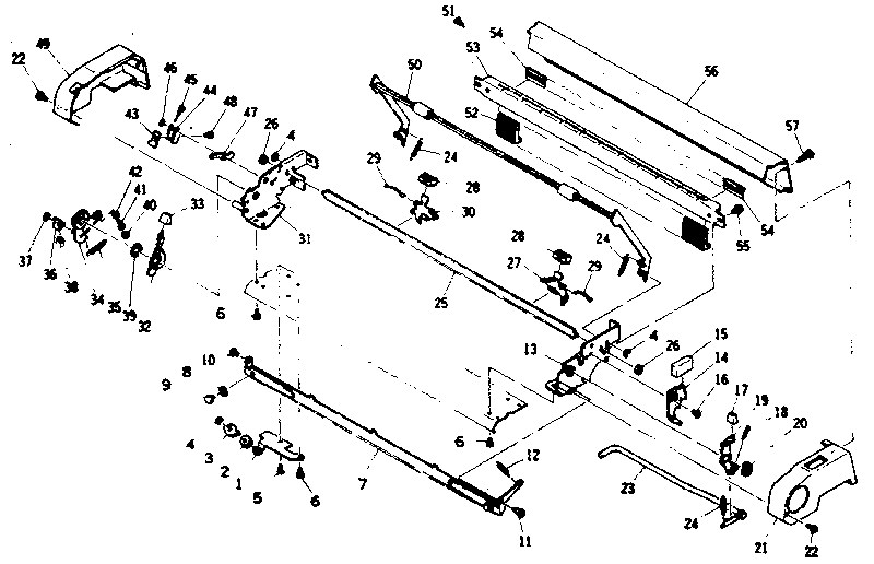 Carriage mechanism no. 1