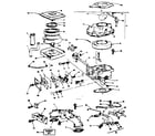 Craftsman 917253745 air cleaner-carburetor group diagram