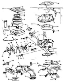 Air cleaner-carburetor group