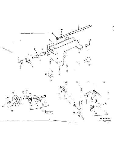 Carriage assembly - 3950-28