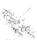 Lead screw & feed gear assembly - 3950-26