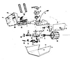 Craftsman 13953100 chassis assembly diagram