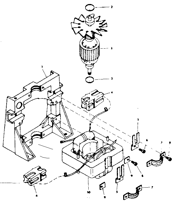 MOTOR ASSEMBLY NO. 25996