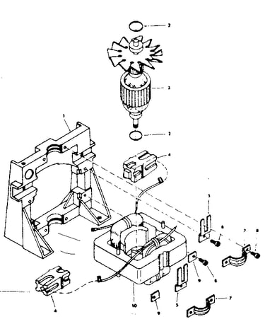 Motor assembly no. 25996
