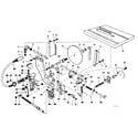 Craftsman 113241680 arbor and blade assembly diagram