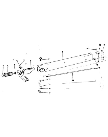 Fence assembly no. 62773