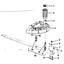 Craftsman 113241680 miter gauge assembly diagram