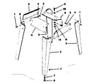 Craftsman 113241680 legs diagram