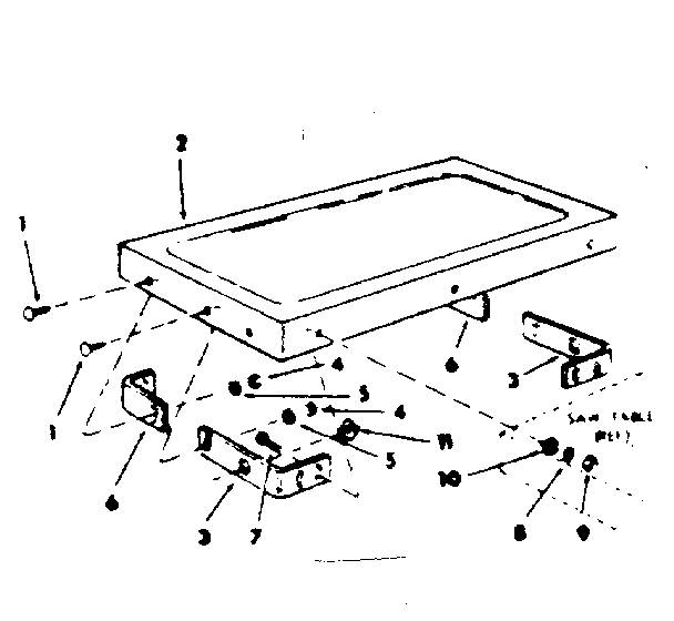 Table extension 62589