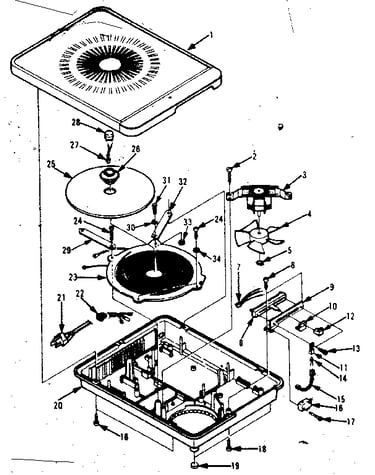 External and frame parts