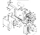 Kenmore 7479987821 oven section diagram