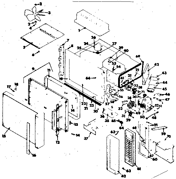 Oven section