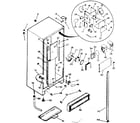 Kenmore 2538479010 cabinet parts diagram