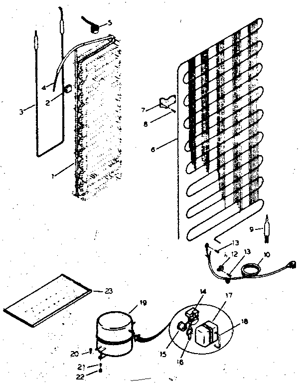 SYSTEM AND AUTOMATIC DEFROST PARTS