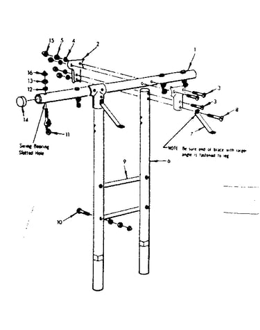 T frame assembly no. 101