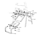 Sears 70172944-82 slide assembly no. 105 (open parts bag 2605000) diagram