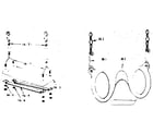 Sears 70172037-80 swing and gym ring assembly diagram