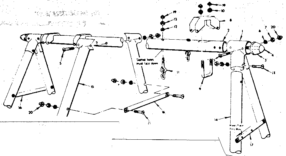 Frame assembly no. 106