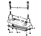 Sears 70172203-82 swing assembly no. 19 diagram