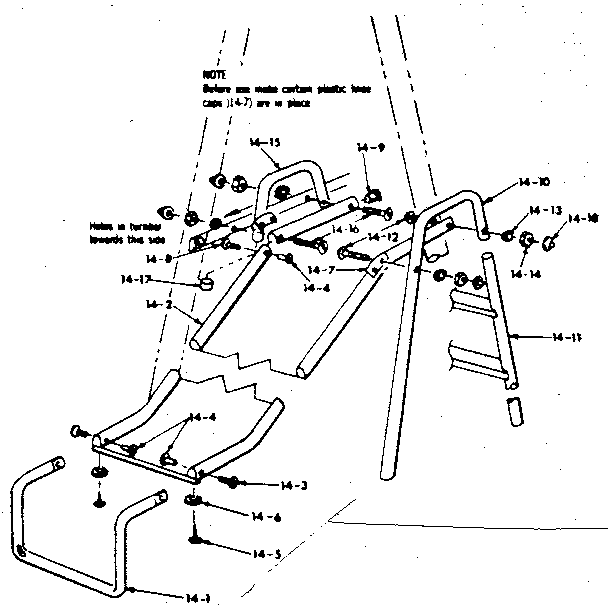 Slide assembly no. 105