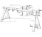 Sears 70172206-82 frame assembly no. 107 diagram